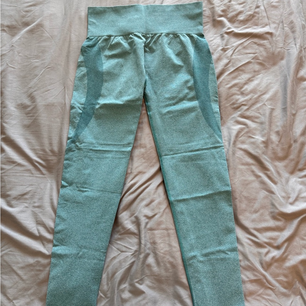 NVGTN Teal Contour Leggings